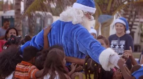 El Milagro de Navidad WestJet 2014, en República Dominicana