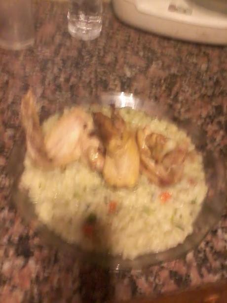 Arroz con pollo a mi manera