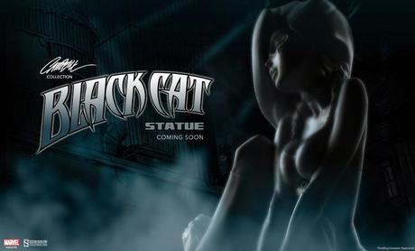 12 días de Sideshow. Día Diez. J. Scott Campbell Black Cat Statue