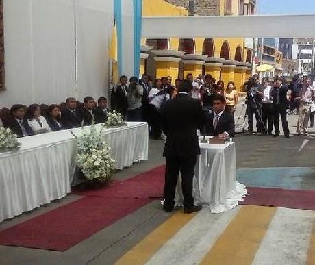 MODERNIDAD, SEGURIDAD Y OBRAS DE CALIDAD, promete, flamante alcalde provincial de Cañete