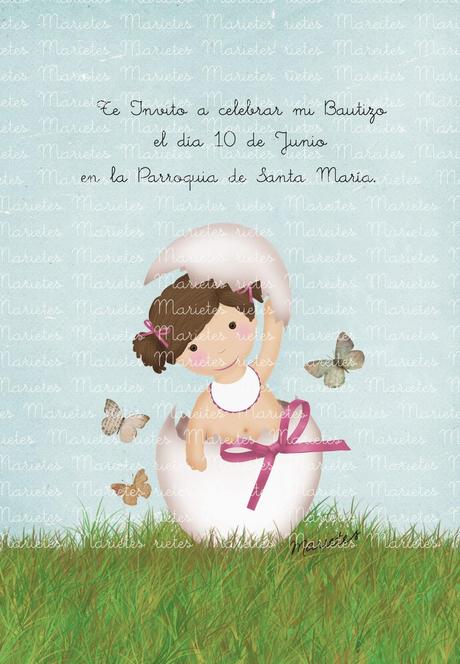 Diseños nuevos para Bautizo