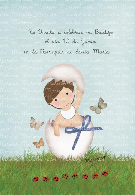 Diseños nuevos para Bautizo