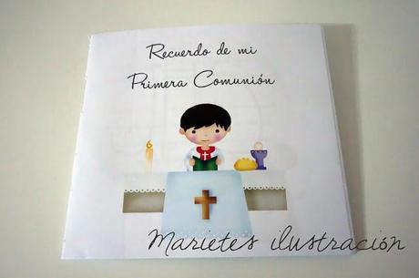 Libro de firmas Primera Comunión