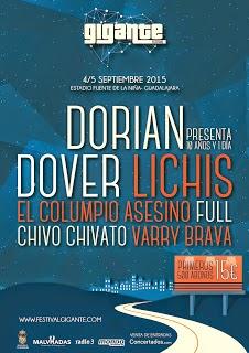 Nuevas confirmaciones para la edición 2015 del Festival Gigante