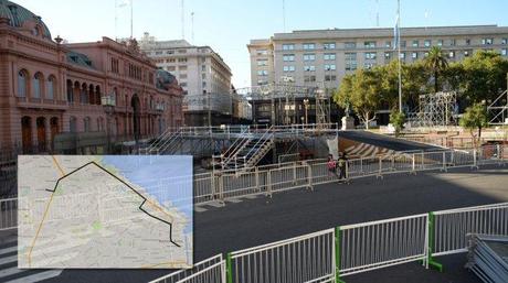 Así será el recorrido de los vehículos del Dakar hacia Plaza de Mayo