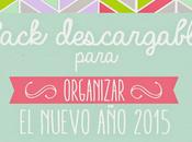 Descargable: Pack para organizar nuevo 2015
