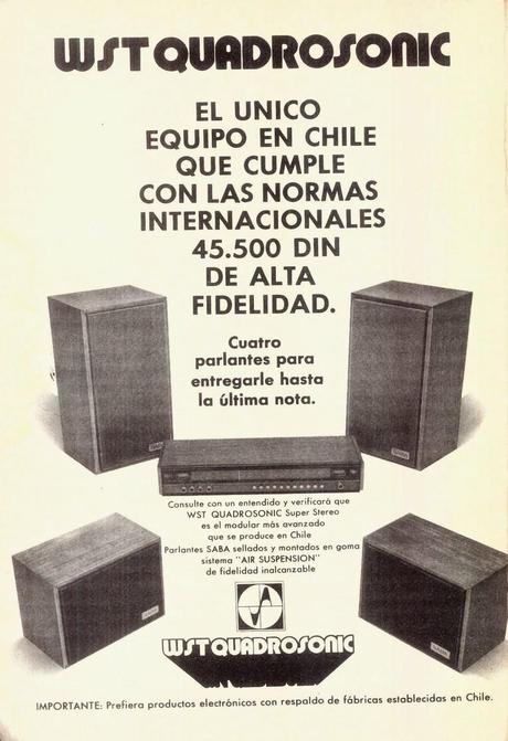 REVISTA SELECCIONES DEL READER'S DIGEST: WST QUADROSONIC.