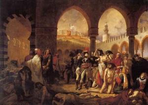 Napoleón y los apetstados de Jaffa, Gross. 