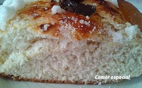 El mejor roscón de Reyes sin lactosa que he comido