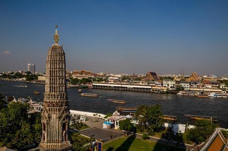 El río Chao Phraya y Bangkok