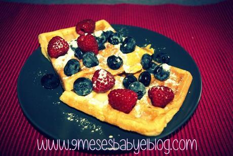 Waffles, mi receta waffles
