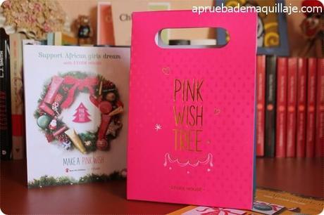 PinkBox con la colección Pink Wish Tree para Save The Children de Etude House