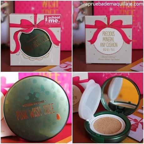 Maquillaje Precious Mineral Any Cushion de la colección Pink Wish Tree de Etude House