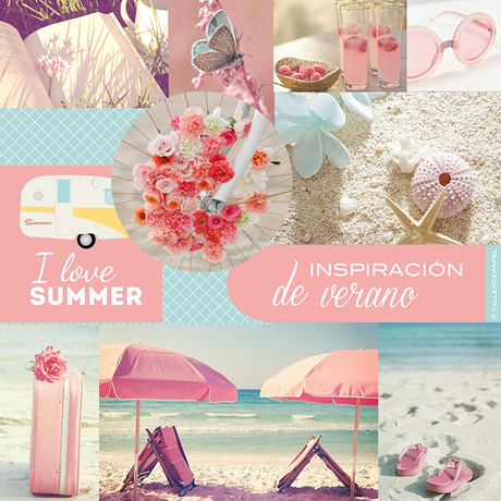 Como crear Mood Boards o Tableros de Inspiración. Hoy Mood Board Inspiración de Verano