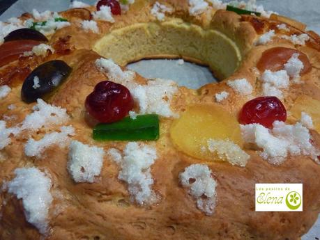 Roscón de Reyes sin huevo