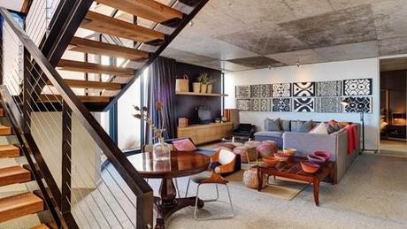 Casa Rustica y Actual en Sudafrica  /  Rustic and Modern House in South Africa