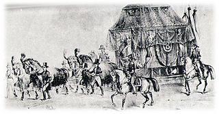 Traslado de los Restos de Simón Bolívar a la ciudad de Caracas