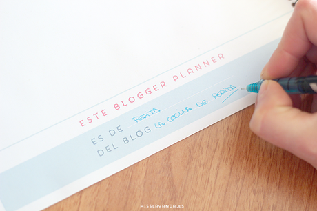 Freebies: blogger planner bien completo para descargar Freebies: blogger planner bien completo para descargar