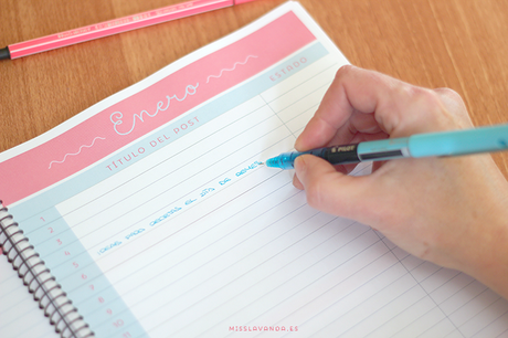 Freebies: blogger planner bien completo para descargar Freebies: blogger planner bien completo para descargar