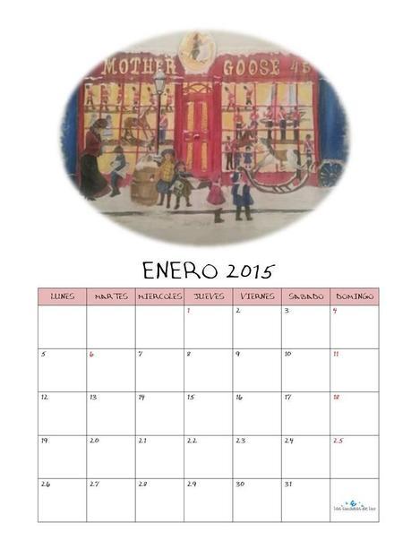 Calendarios Enero 2015