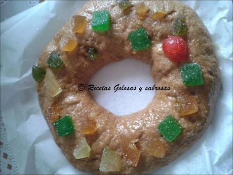 Roscón de Reyes sin gluten