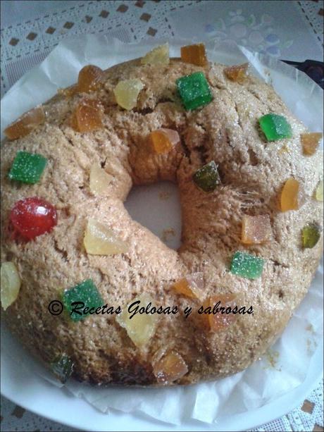 Roscón de Reyes sin gluten