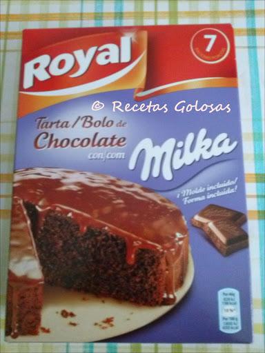 Tarta chocolate Milka