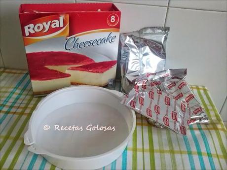 Tarta de queso de Royal