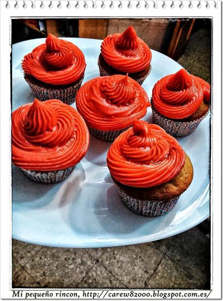 Cupcakes con buttercream Cupcakes con buttercream