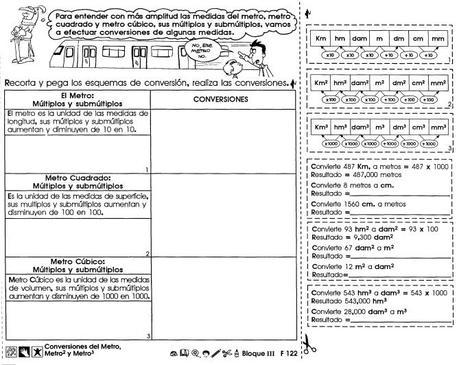 Conversiones del metro, metro2 y metro3