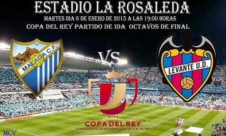 MALAGA CF  vs  LEVANTE UD (Copa)