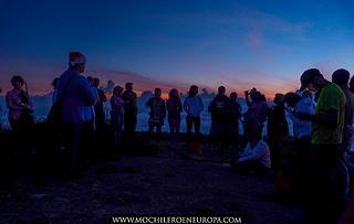 Ruta  Los Fortines del Ávila al atardecer