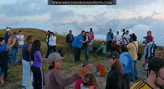 Ruta  Los Fortines del Ávila al atardecer