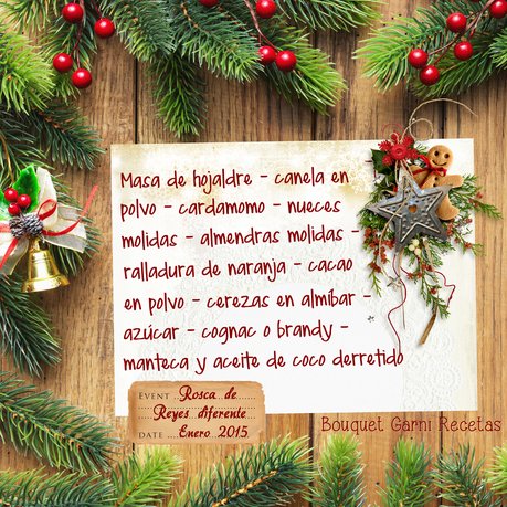 Rosca de Reyes diferente ¡Feliz 2015 para todos! Rosca de Reyes diferente ¡Feliz 2015 para todos!