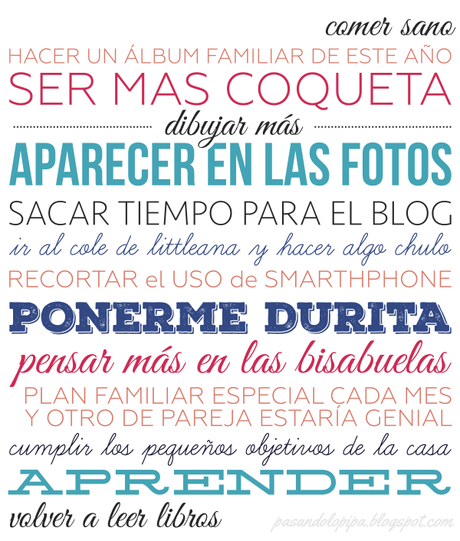 Today 5.1.15 - Propósitos confesables para 2015 Today 5.1.15 - Propósitos confesables para 2015