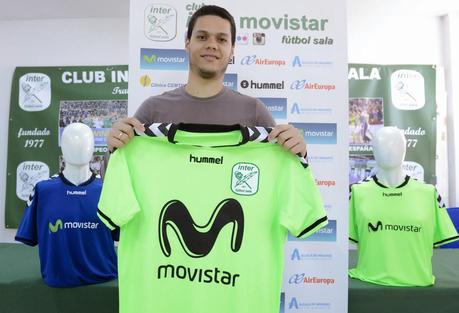 El brasileño Alex ha sido presentado como nuevo jugador de Inter Movistar hasta el 30 de junio 2018