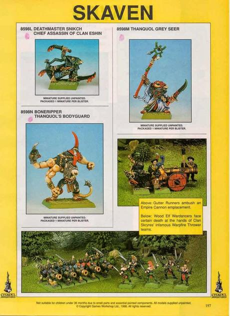 Thanquol y Destripahuesos,en figuras y novelas