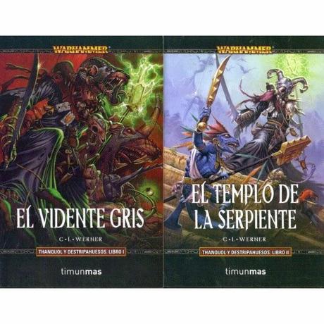 Thanquol y Destripahuesos,en figuras y novelas