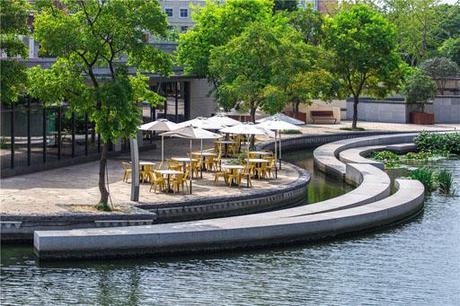 Reconstrucción del Río de de Zhangjiagang (China) por Botao Landscape Reconstrucción del Río de de Zhangjiagang (China) por Botao Landscape