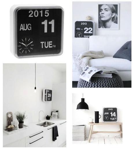 Reloj Calendario Flip de Karlsson