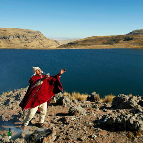 Rito en laguna de Warmiyuqcocha. Foto: Yo Chumbivilcas