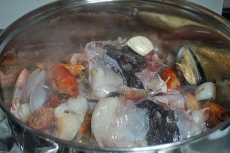 Arroz meloso con langostinos