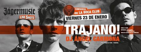 Trajano y Ángel Carmona en La Boca Club