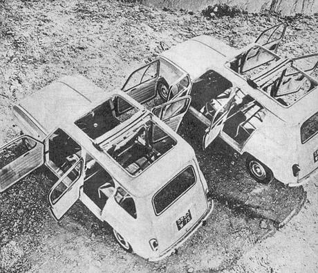 Los Renault 3 y 4 franceses