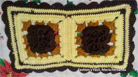 Muestras DIY de motivos tejidos a crochet o ganchillo (Crocheted samples)