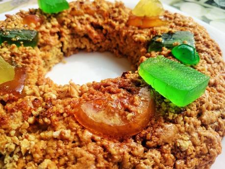 Roscón de Reyes vegano