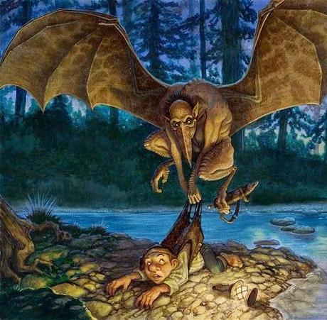 Seres mitológicos voladores #11 ESTIRGE