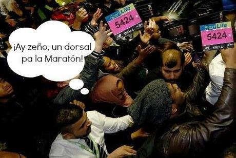 Dorsales Libres para la Maratón de Sevilla