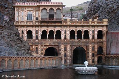 Galta, zona de templos en las afueras de Jaipur