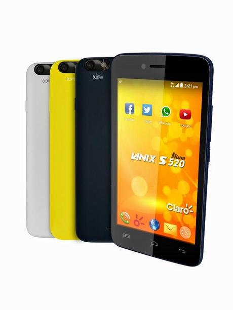 Lanix presenta su más reciente celular: Ilium S520